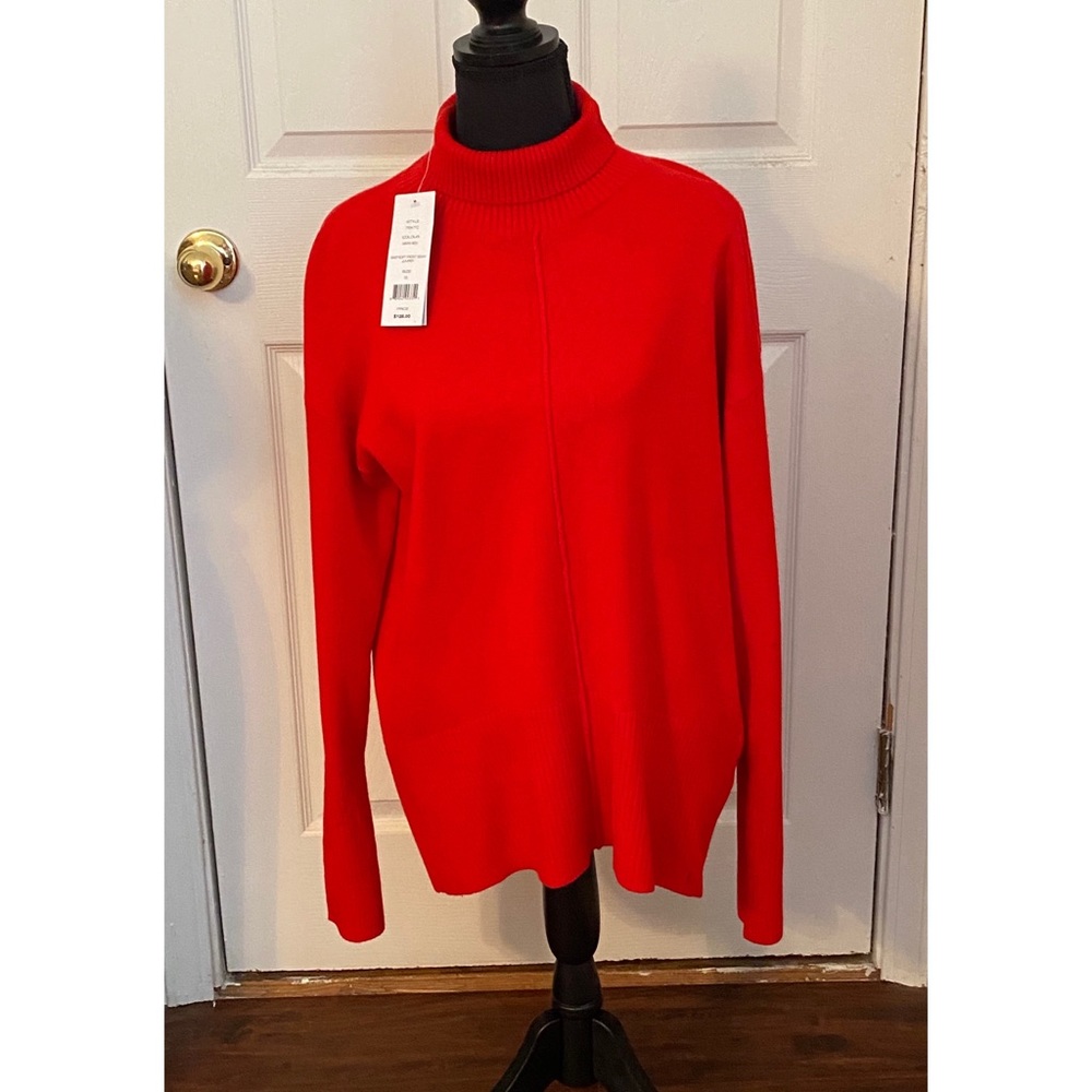 Gorgeous Red Knit Sweater